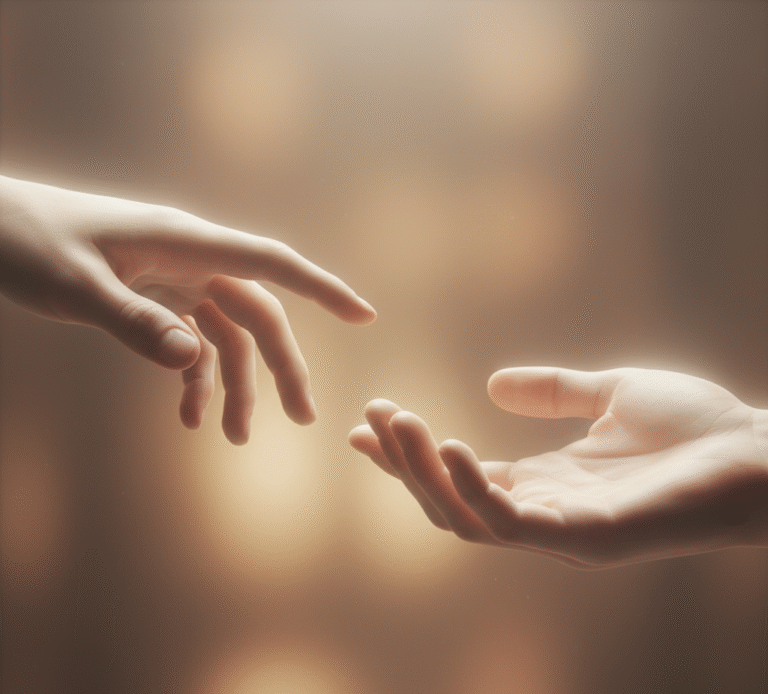 Una mano de psicólogo ofreciendo apoyo a otra mano, simbolizando la ayuda profesional para la prevención del suicidio en Córdoba.